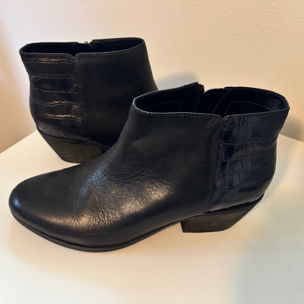 Clarks Leather Ankle Boots